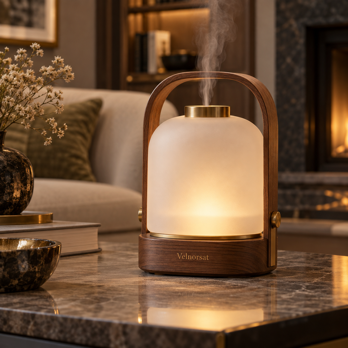 Velnorsat™ Hearthlight Lantern Mist Diffuser