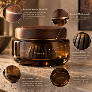 Velnorsat™ Nocturne Glass Aroma Diffuser