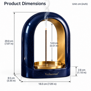 Velnorsat™ Midnight Arch Incense Holder