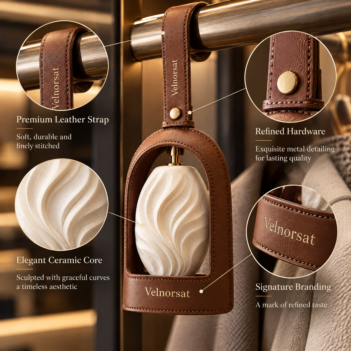 Velnorsat™ Atelier Hanging Scent Charm