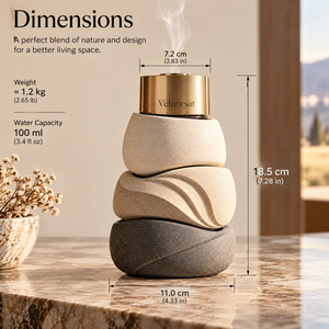 Velnorsat™ Cairn Sculptural Mist Diffuser