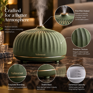 Velnorsat™ Mossline Ultrasonic Diffuser