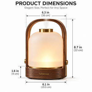 Velnorsat™ Hearthlight Lantern Mist Diffuser